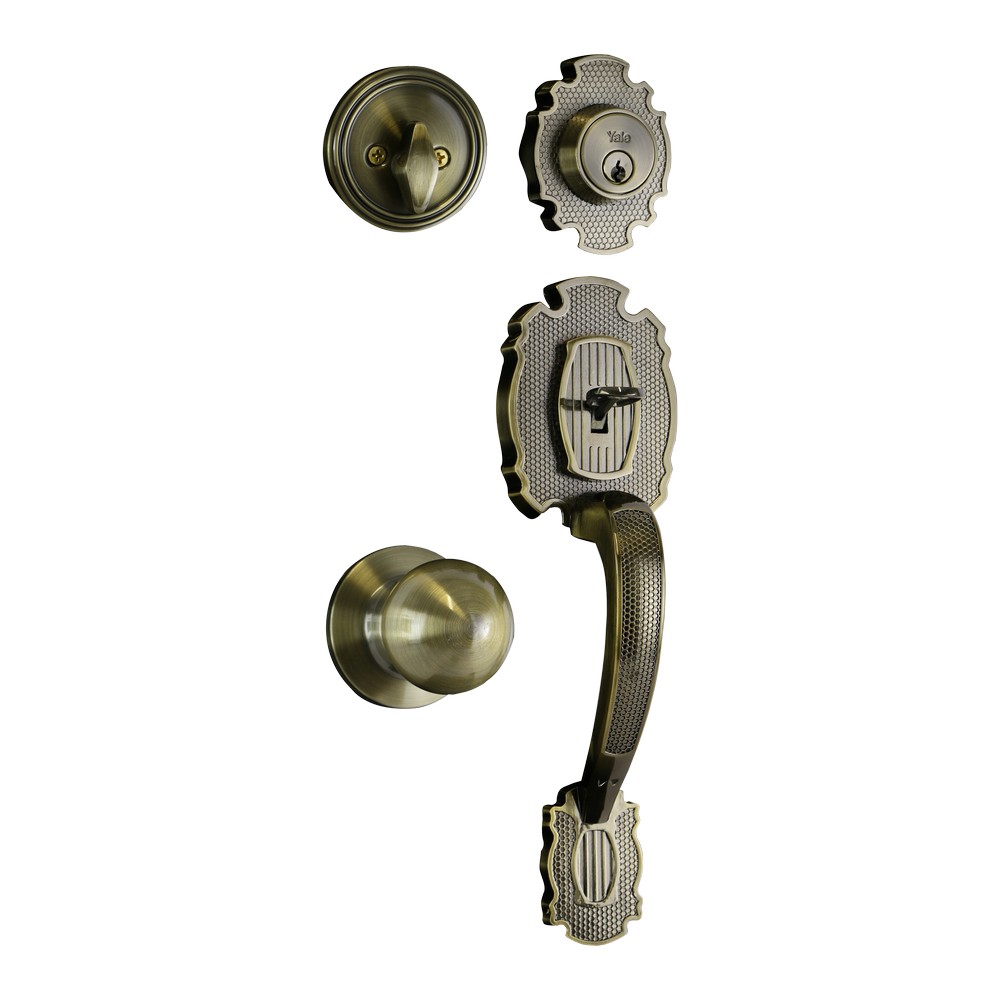 Cerradura principal bronce watford llave-mariposa