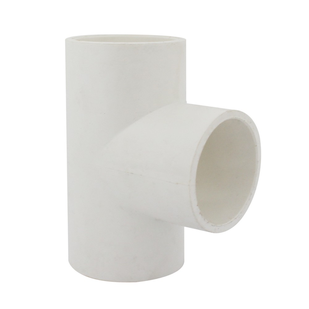 Te pvc presion SCH40 sin rosca 1 1/4 pulg