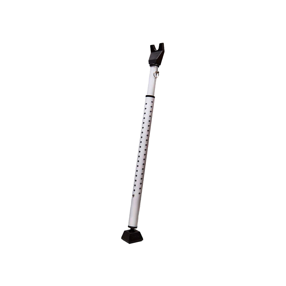 Barra de seguridad para puertas 70-106L X9.5A cm acero blanco